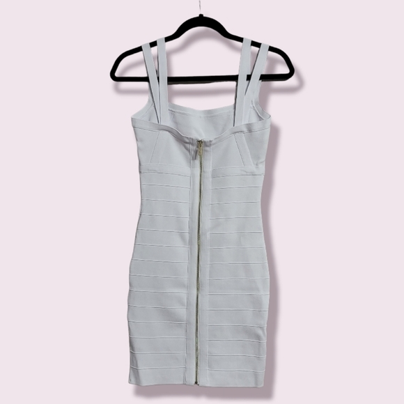 Guess White Kamilia Bandage Women's Dress. Size M - Picture 4 of 9